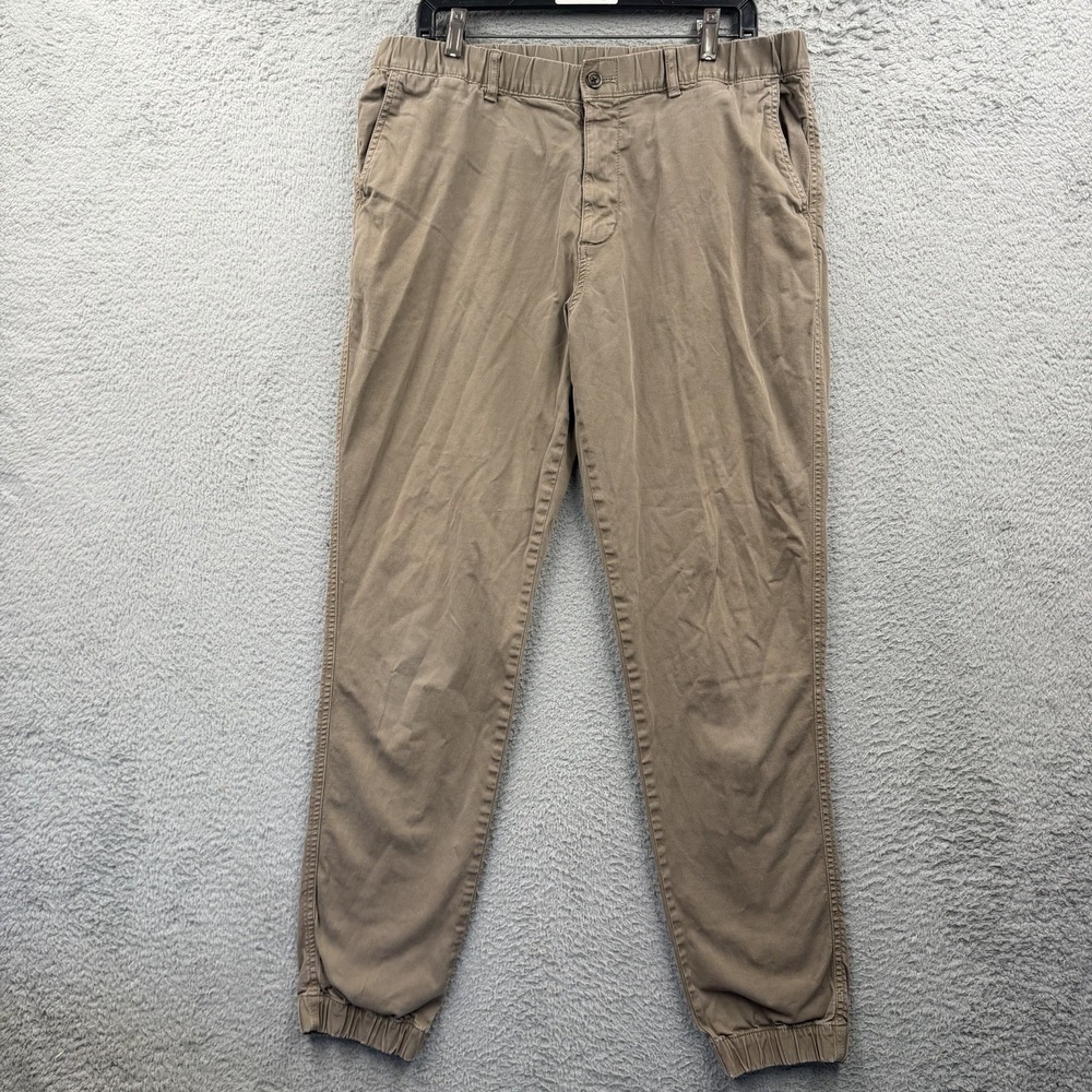 Bearbottom Clothing Mens XL Tall Jogger Pants Slate Blue Gray Stretch Twill